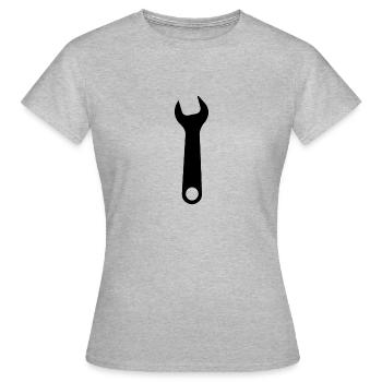 Tool - Women's T-Shirt - heather grey - Front - AI Model Female 172 dark (172cm)
