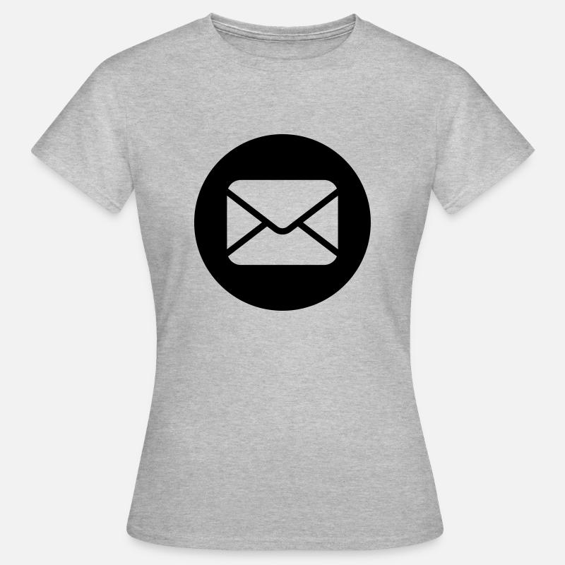 Email envelope - Women's T-Shirt - heather grey