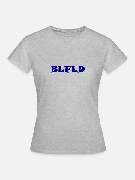 Bielefeld / BLFLD - Frauen T-Shirt - Grau meliert