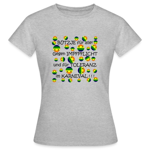Toleranter Karneval 21.1 - Frauen T-Shirt