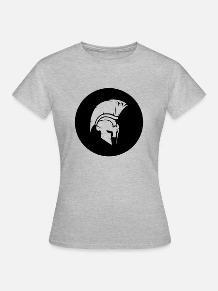 spartan - Frauen T-Shirt - Grau meliert