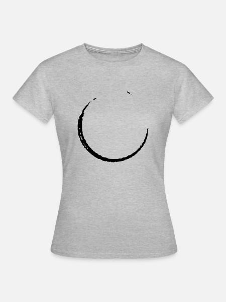Kreis - Frauen T-Shirt - Grau meliert