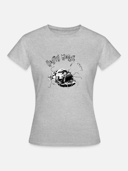 Metall 2 - Frauen T-Shirt - Grau meliert