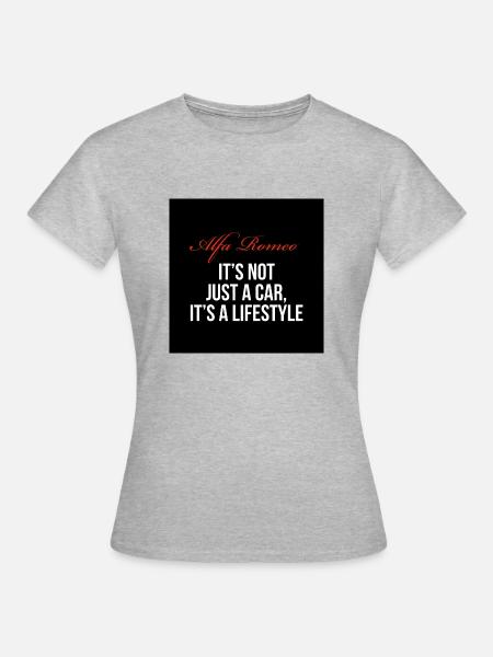 Lifestyle - Frauen T-Shirt - Grau meliert