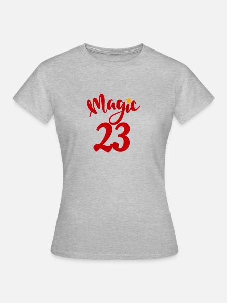 Magic 23 Ausgabe - Frauen T-Shirt - Grau meliert