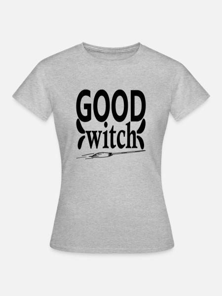 Good Witch - Frauen T-Shirt - Grau meliert
