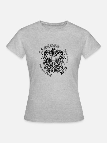 Abrüstung Bundesheer - Frauen T-Shirt - Grau meliert