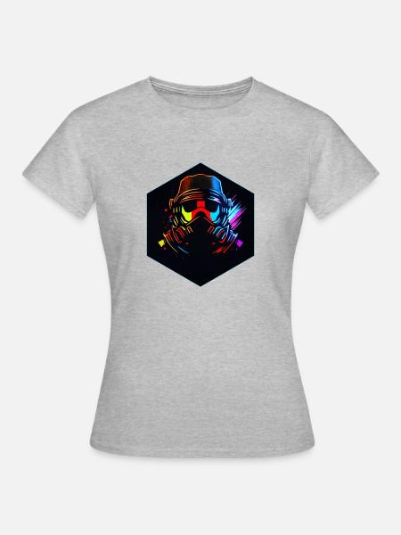 Trooper - Frauen T-Shirt - Grau meliert
