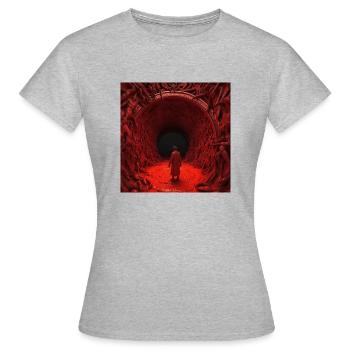 Inferno - Epic Poem of a Journey - Frauen T-Shirt - Grau meliert - Vorne - AI Model Female 172 dark (172cm)