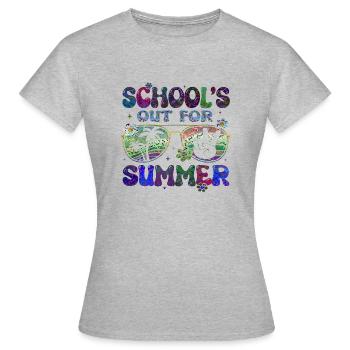 Remise des diplômes de la classe 2024 Fête de remise des diplômes du lycée - T-shirt Femme - gris chiné - Devant - AI Model Female 172 dark (172cm)