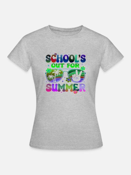 Abschlussfeier 2024 Abiturfeier - Frauen T-Shirt - Grau meliert