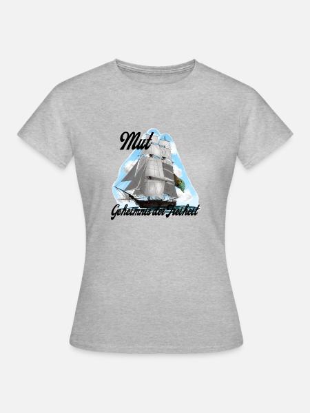 Sailor - Frauen T-Shirt - Grau meliert