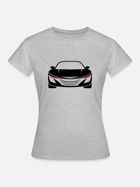 Geschwindigkeit - Frauen T-Shirt - Grau meliert