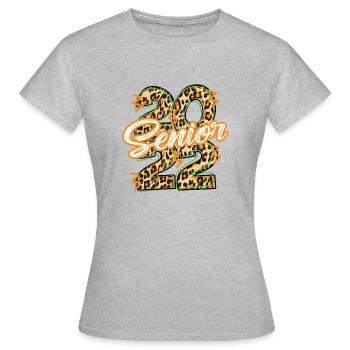 SENIOR 2022 - Women's T-Shirt - heather grey - Front - AI Model Female 172 dark (172cm)
