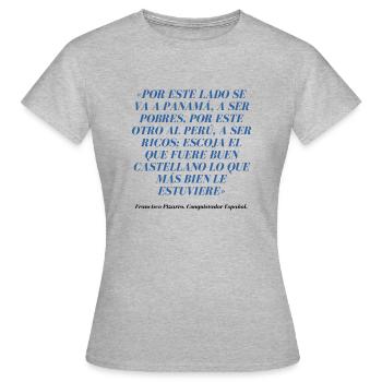 The 13 of Fame - Women's T-Shirt - heather grey - Front - AI Model Female 172 dark (172cm)