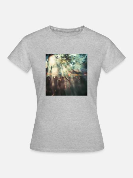 Rave - Frauen T-Shirt - Grau meliert