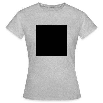 Quadrat - Frauen T-Shirt - Grau meliert - Vorne - AI Model Female 172 dark (172cm)
