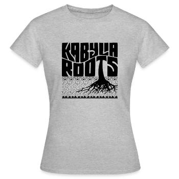 Kabylia roots - Women's T-Shirt - heather grey - Front - AI Model Female 172 dark (172cm)
