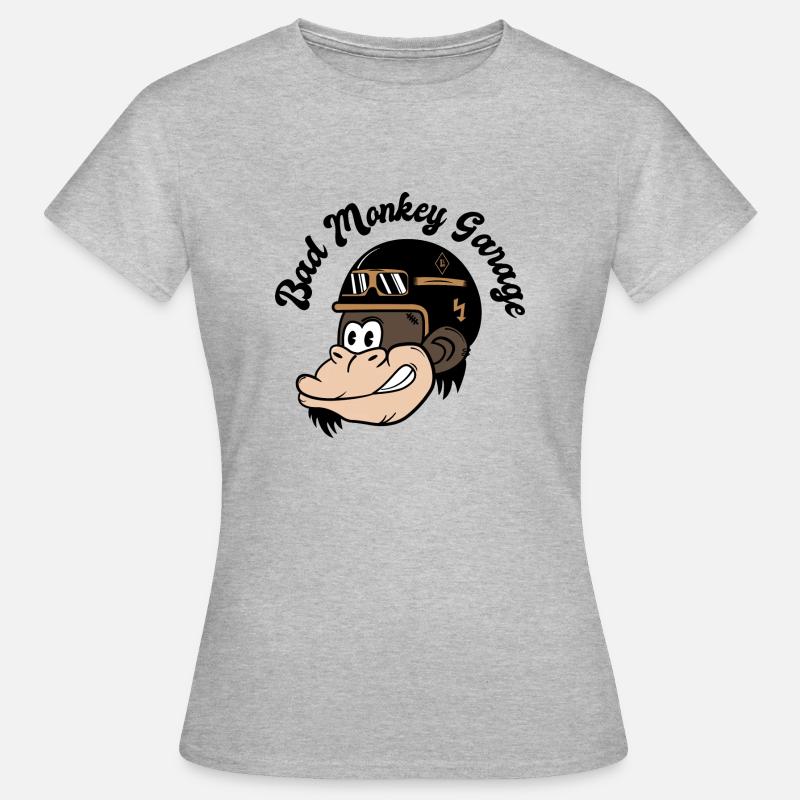 Bad Monkey - Women's T-Shirt - heather grey