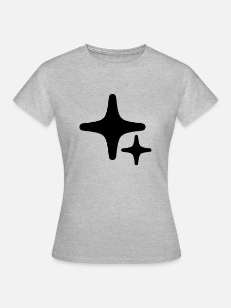 Y2K Logo - Frauen T-Shirt - Grau meliert