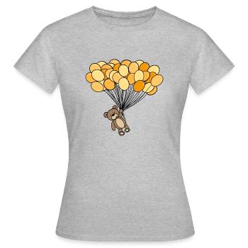 Enfants - T-shirt Femme - gris chiné - Devant - AI Model Female 172 dark (172cm)