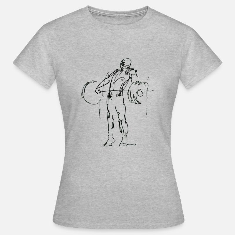Snatch pull - Women's T-Shirt - heather grey