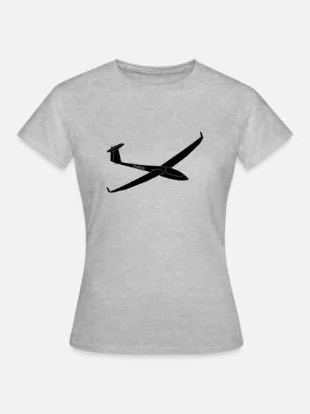discus cs d4936 2 - Frauen T-Shirt - Grau meliert