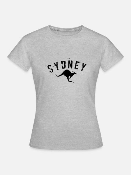 Sydney - Frauen T-Shirt - Grau meliert