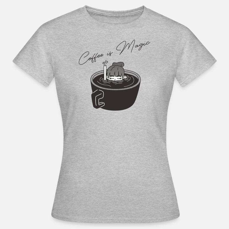 Coffee is Magic - Women's T-Shirt - heather grey