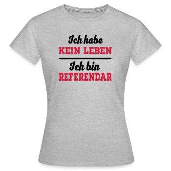 Trainee lawyer - Women's T-Shirt - heather grey - Front - AI Model Female 172 dark (172cm)