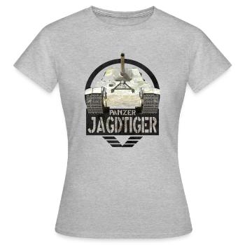 STURMTIGER - T-shirt Femme - gris chiné - Devant - AI Model Female 172 dark (172cm)