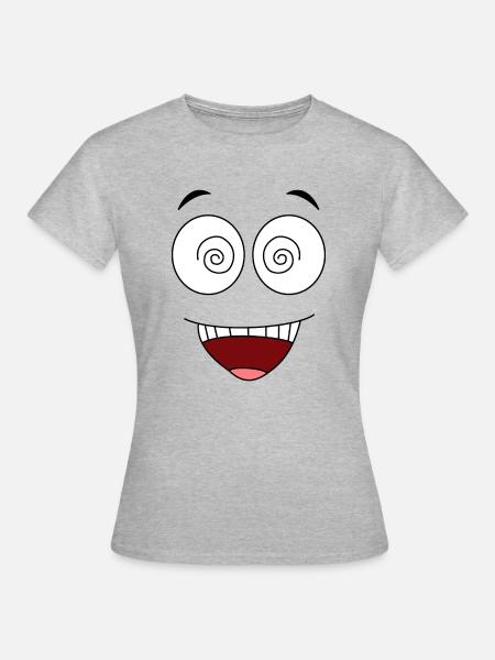 Crazyface - Women's T-Shirt - heather grey