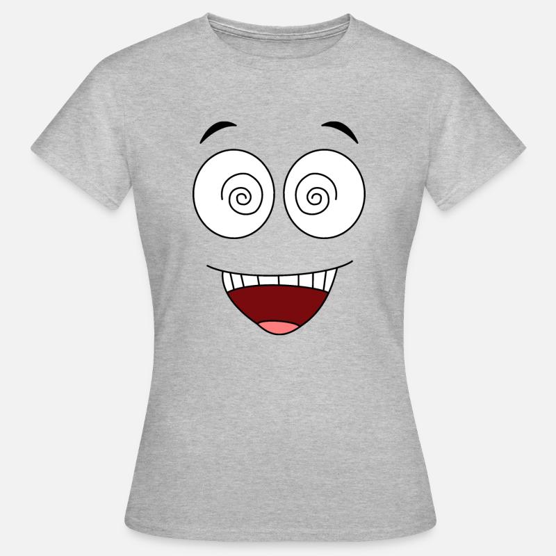 Crazyface - Women's T-Shirt - heather grey