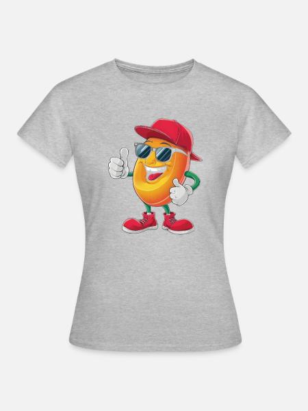 Mango - Frauen T-Shirt - Grau meliert