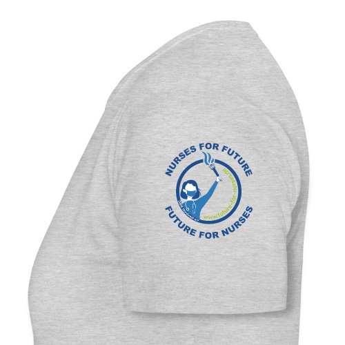 2 Logos b/g : NURSES FOR FUTURE FUTURE FOR NURSES - Frauen T-Shirt