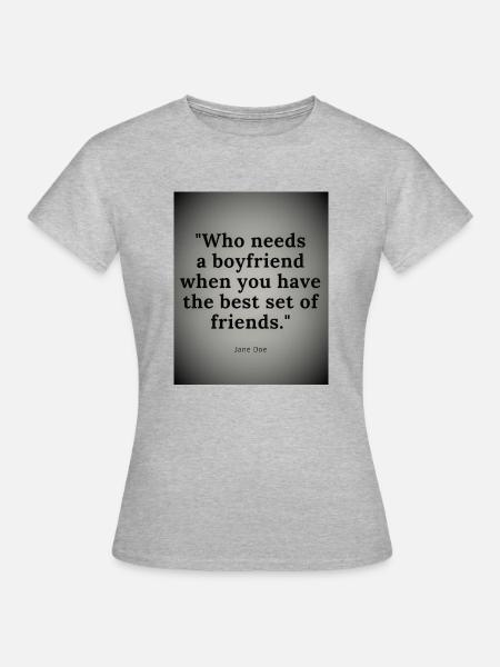 Design ohne Titel - Frauen T-Shirt - Grau meliert