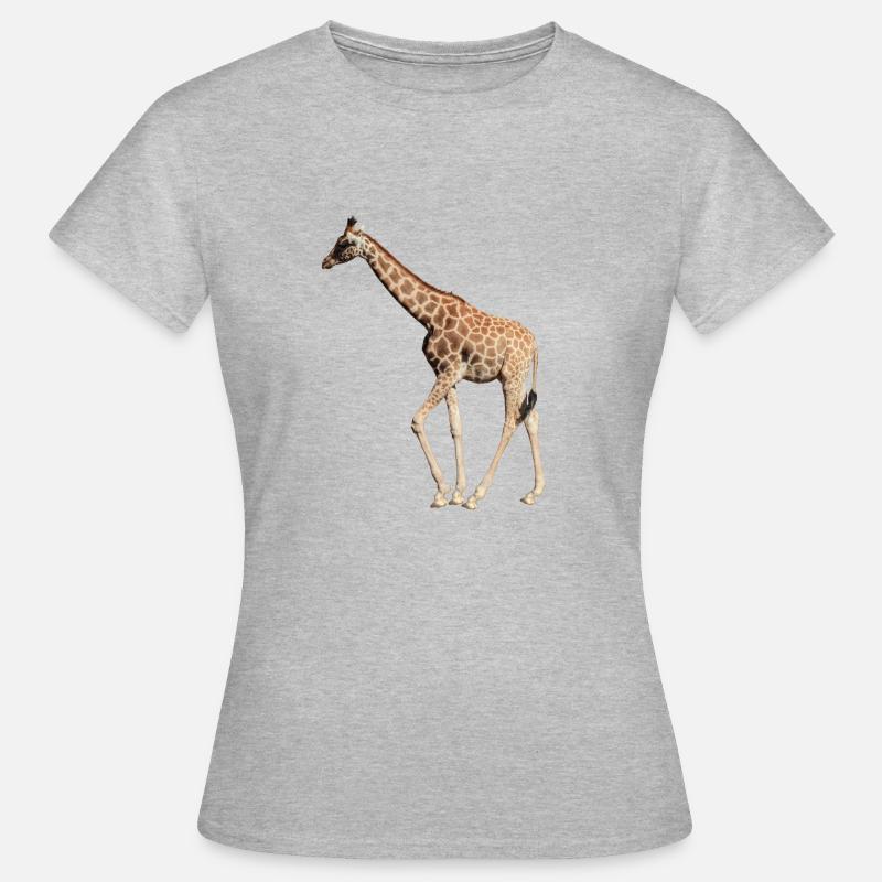 Giraffe real - Women's T-Shirt - heather grey