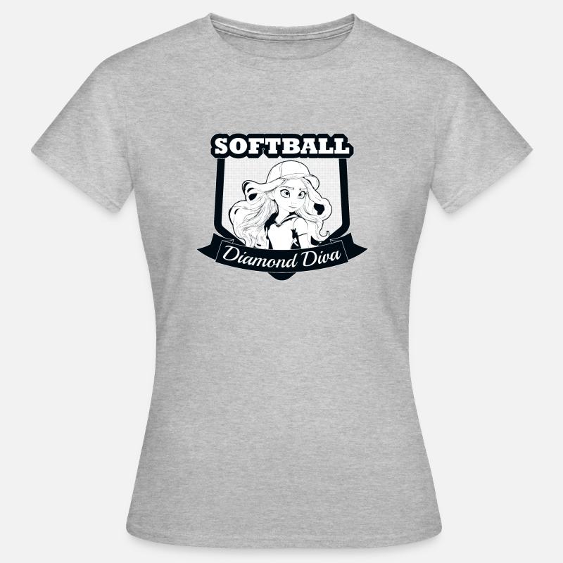 Diamond Diva - Women's T-Shirt - heather grey