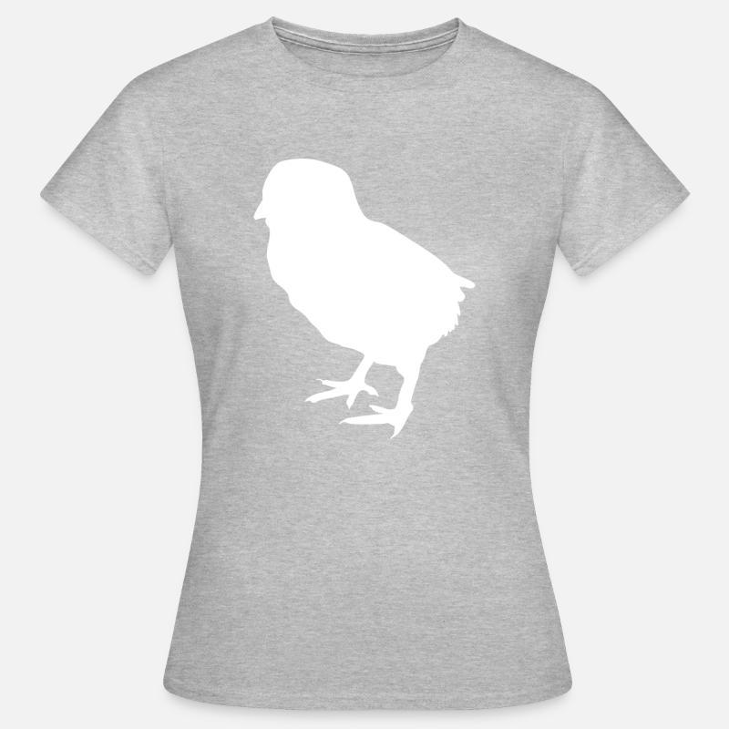 chick - Women's T-Shirt - heather grey