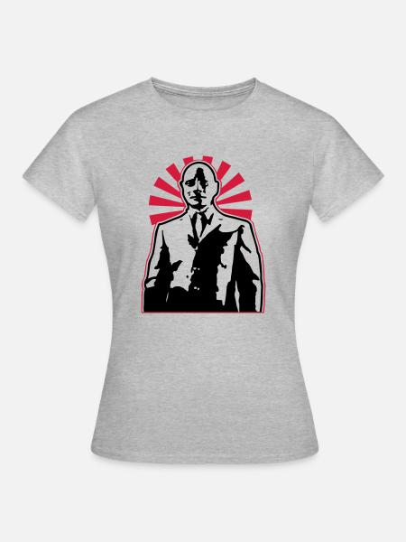 fantomas - T-shirt Femme - gris chiné