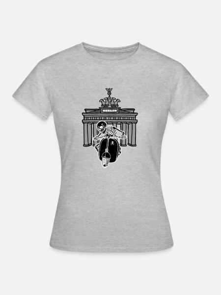 Mod - Frauen T-Shirt - Grau meliert