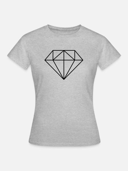Diamond - Women's T-Shirt - heather grey
