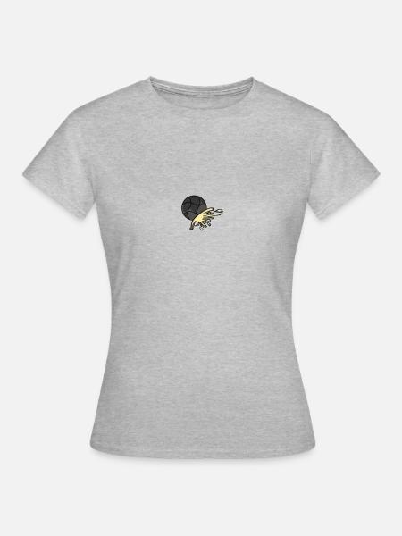 Ball - Frauen T-Shirt - Grau meliert