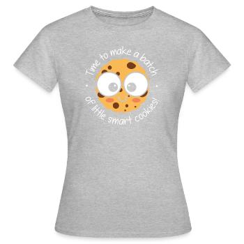 Enseignement Scolaire Enseignement Humour amusant - T-shirt Femme - gris chiné - Devant - AI Model Female 172 dark (172cm)