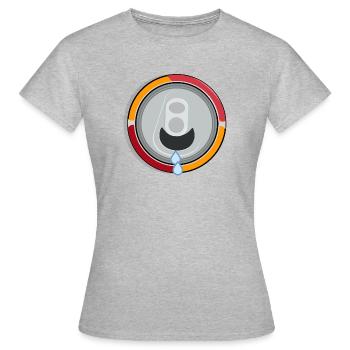 Cola Fanta Can - Women's T-Shirt - heather grey - Front - AI Model Female 172 dark (172cm)