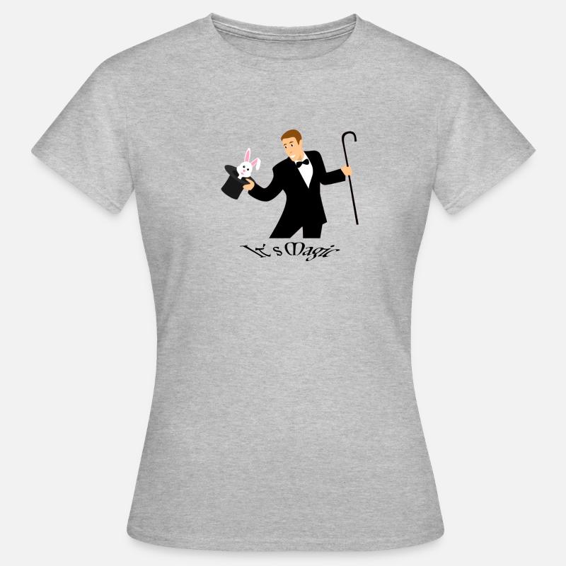 Magic Magic Wizard - Women's T-Shirt - heather grey