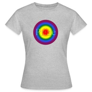 Pride - Women's T-Shirt - heather grey - Front - AI Model Female 172 dark (172cm)