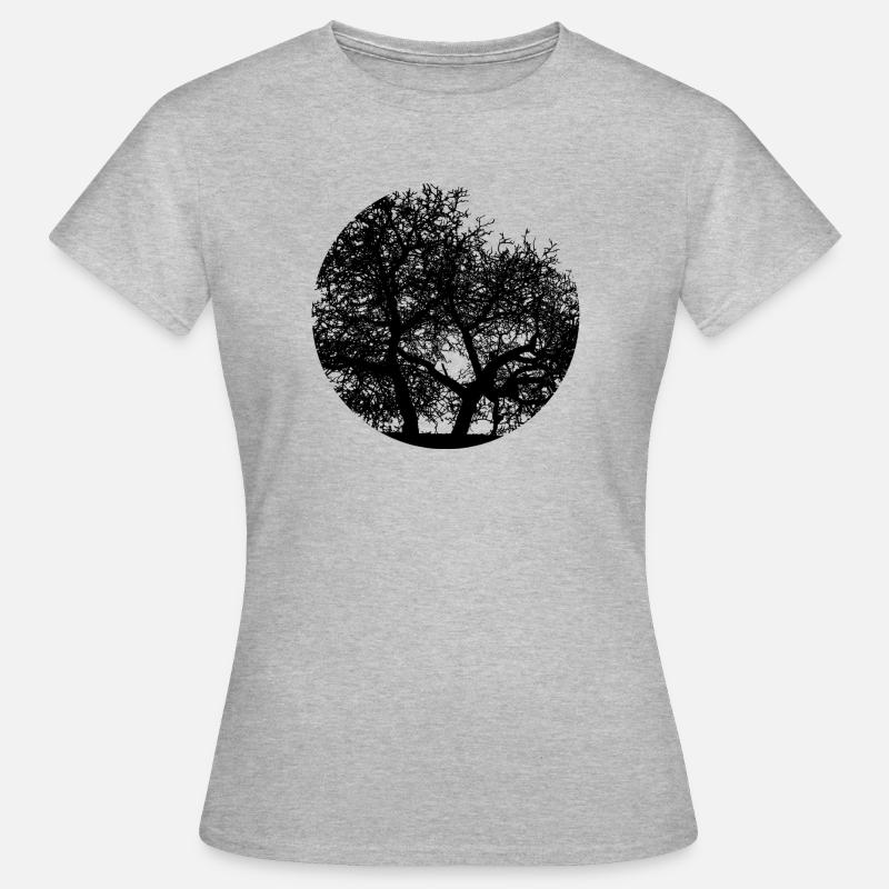 tree - Women's T-Shirt - heather grey