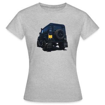 Hors route - T-shirt Femme - gris chiné - Devant - AI Model Female 172 dark (172cm)