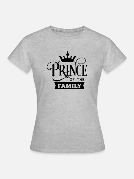 Prince - Frauen T-Shirt - Grau meliert